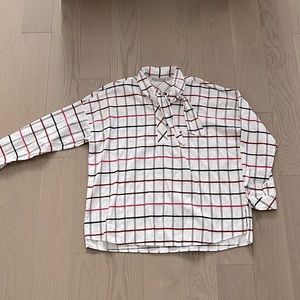 Zara open neck shirts